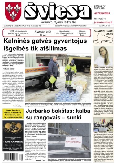 Šviesos numeris 2026-03-03