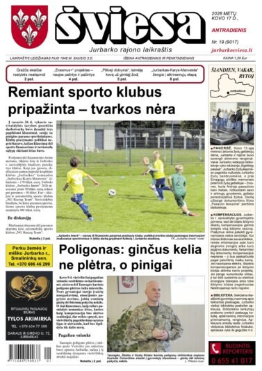 Šviesos numeris 2026-03-17