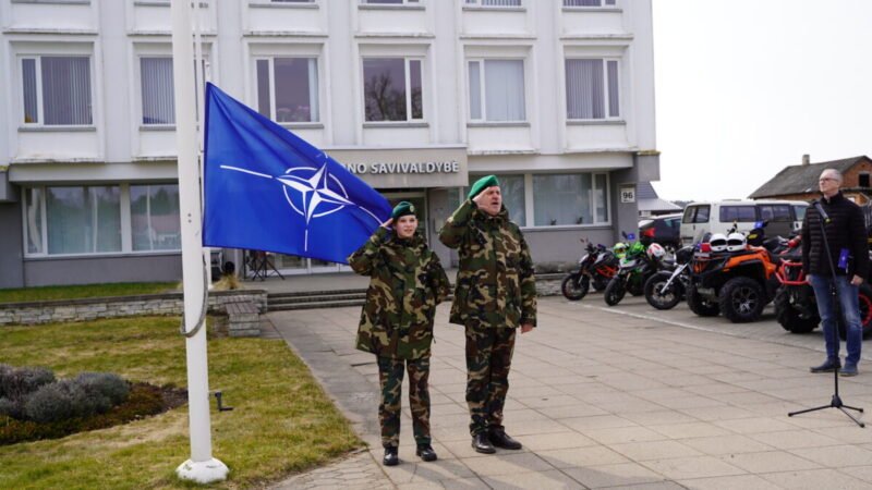 Paminėtos 22-osios įstojimo į NATO metinės