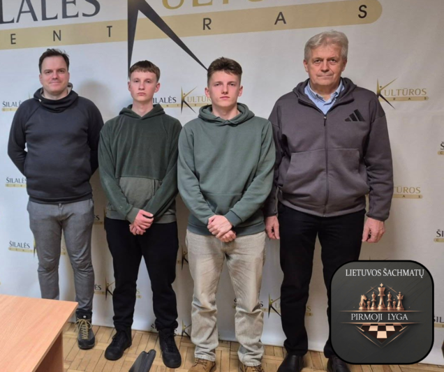 Jurbarko šachmatininkai dalyvavo varžybose