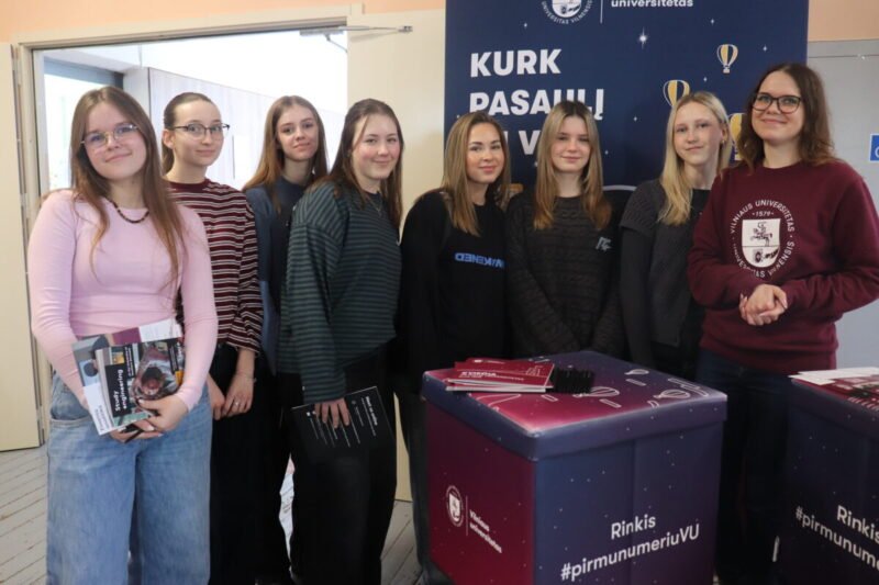 Pristatytos karjeros galimybės