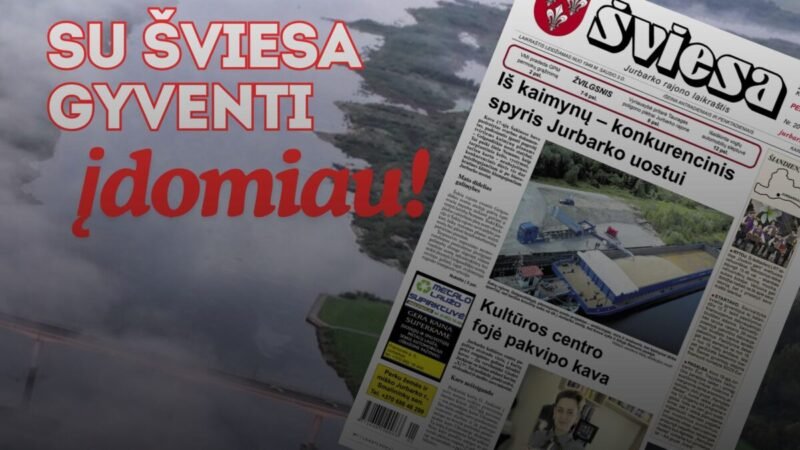 Išleistas naujas laikraščio ŠVIESA numeris