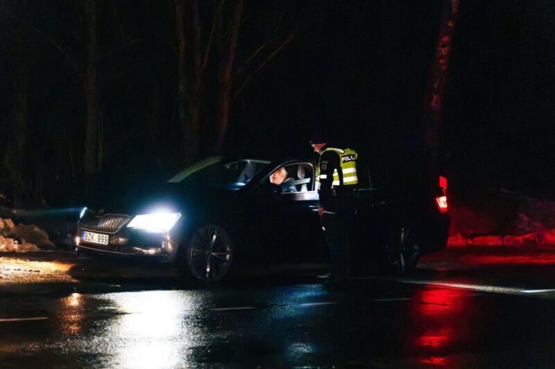 Sulaikė šešis neteisėtus migrantus