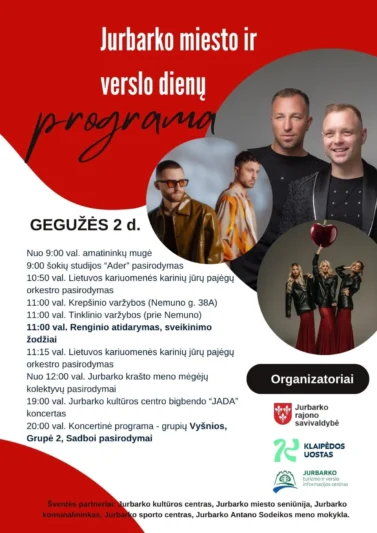 Paskelbta Miesto ir verslo dienų programa