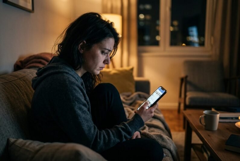 Socialinių tinklų įtaka nerimui ir depresijai