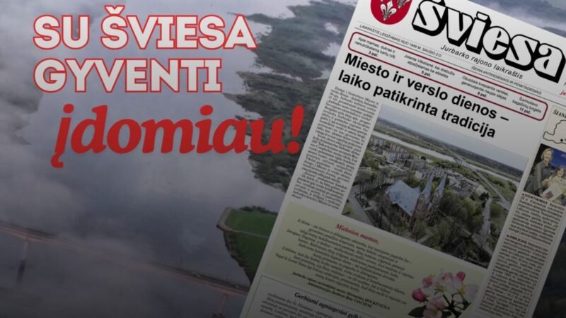 Išleistas naujas laikraščio ŠVIESA numeris