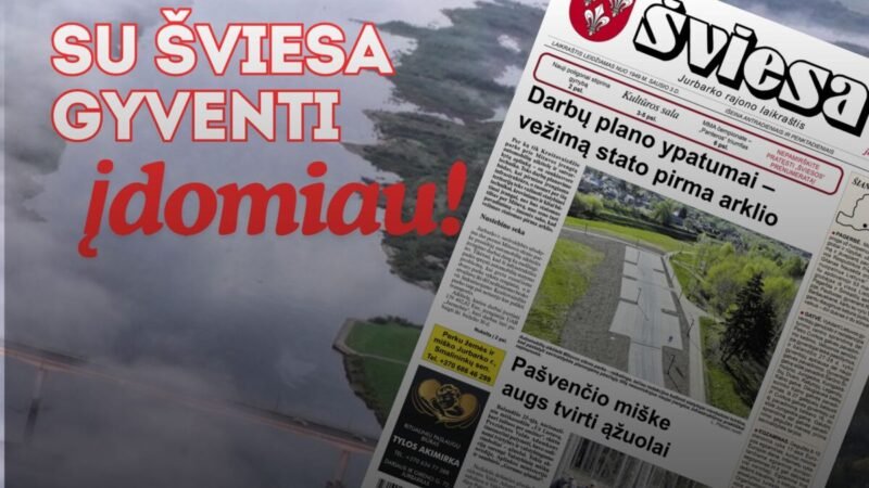 Išleistas naujas laikraščio ŠVIESA numeris