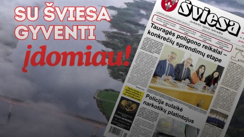 Išleistas naujas laikraščio ŠVIESA numeris