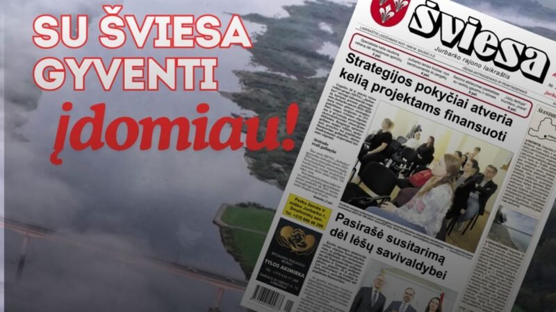 Išleistas naujas laikraščio ŠVIESA numeris