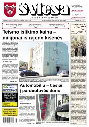 Šviesos numeris 2026-06-30