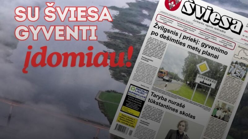 Išleistas naujas laikraščio ŠVIESA numeris