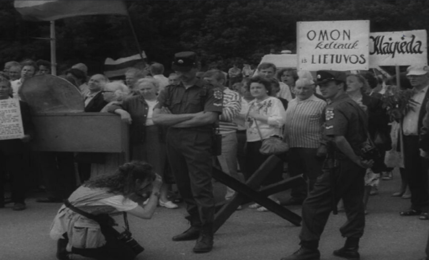 Protestas po Medininkų tragedijos 1991 m. rugpjūtį | Stop kadras