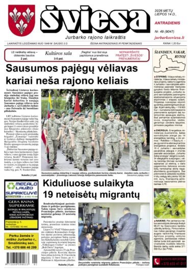 Šviesos numeris 2026 07 14