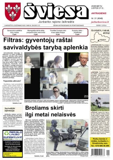 Šviesos numeris 2026 07 21