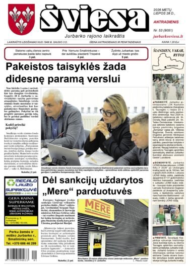 Šviesos numeris 2026 07 28
