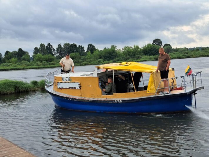 Smalininkų bendruomenė jau turi savo laivą (1)