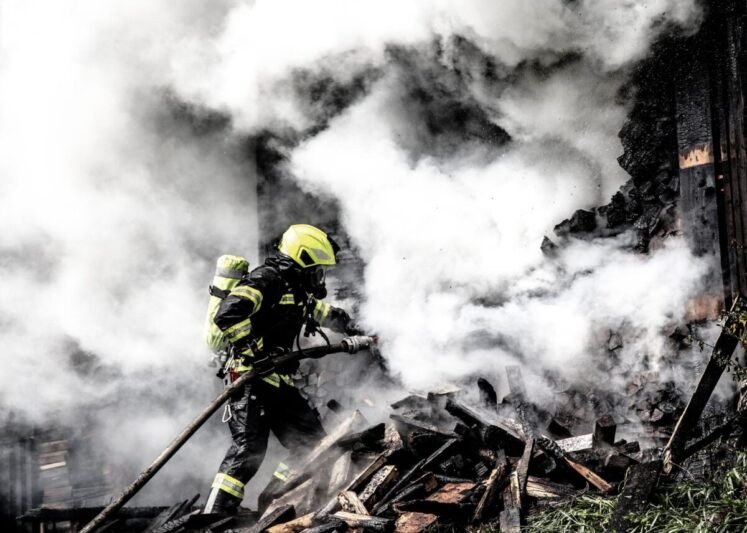 Viešvilėje ugniagesiai malšino liepsnas