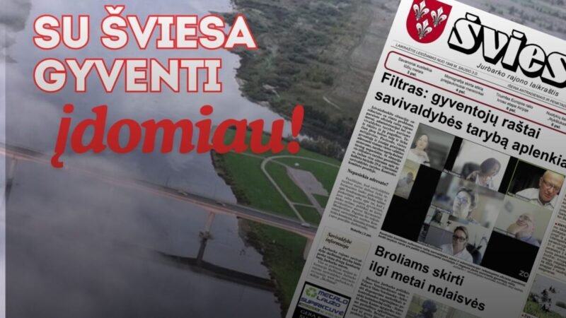 Išleistas naujas laikraščio ŠVIESA numeris