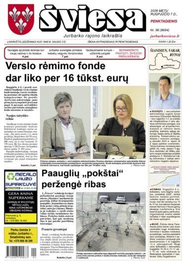 Šviesos numeris 2026 08 07