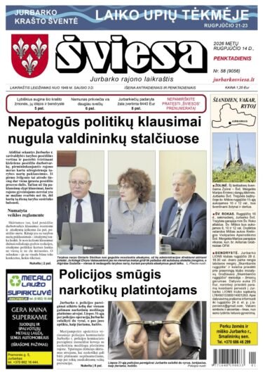 Šviesos numeris 2026 08 14