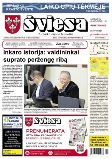 Šviesos numeris 2026 08 21