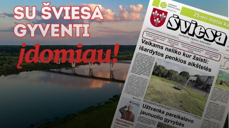 Išleistas naujas laikraščio ŠVIESA numeris