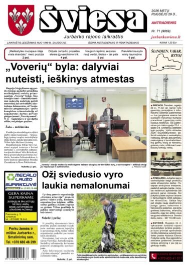 Šviesos numeris 2026 09 29