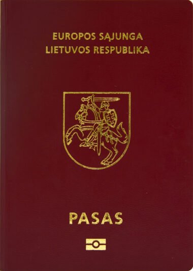Lietuvos pasas pakilo į 23-ią vietą pasauliniame reitinge