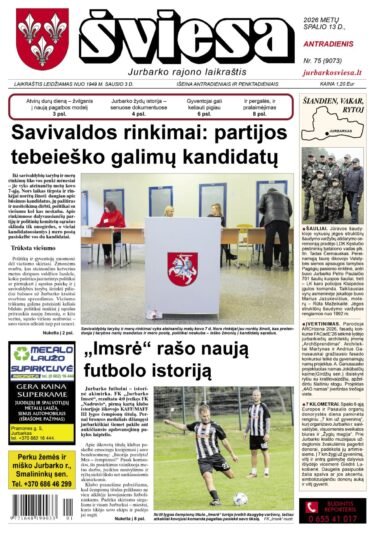 Šviesos numeris 2026 10 13