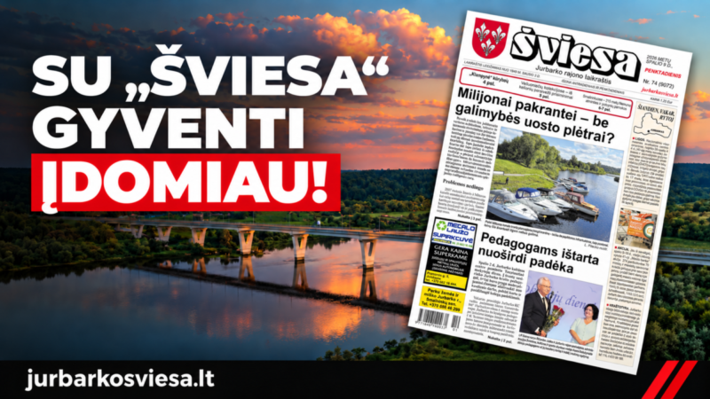 Išleistas naujas laikraščio ŠVIESA numeris