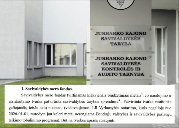Pinigus skirsto – pakeisti negaliojančią tvarką pamiršo
