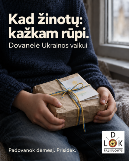 Kviečia pradžiuginti Ukrainos vaikus: nedidelė dovana gali reikšti labai daug