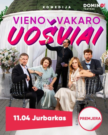 DOMINO teatras | premjera VIENO VAKARO UOŠVIAI